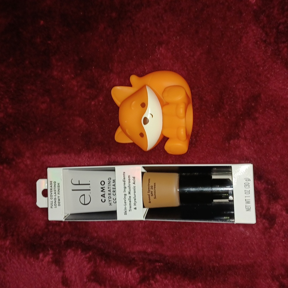 🆕️3/$12 E.L.F. ELF COSMETICS Hydrating Camo CC Cream in Tan 460 W SPF 30